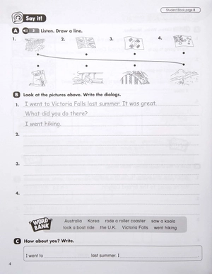 bộ superkids 3rd activity book level 6