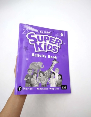 bộ superkids 3rd activity book level 6