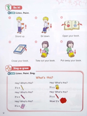 bộ superkids 3rd student book with audio cds and pep access code level 1