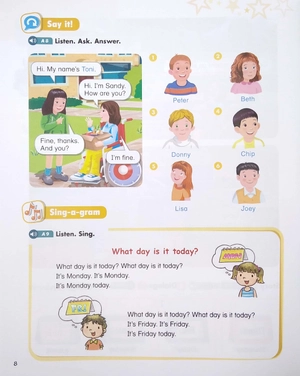 bộ superkids 3rd student book with audio cds and pep access code level 3