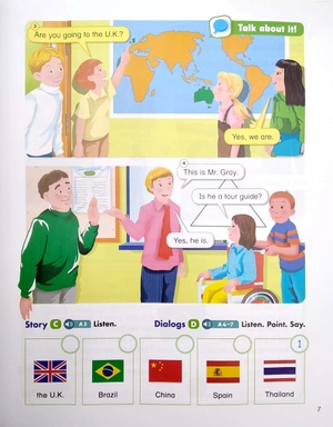 bộ superkids 3rd student book with audio cds and pep access code level 4