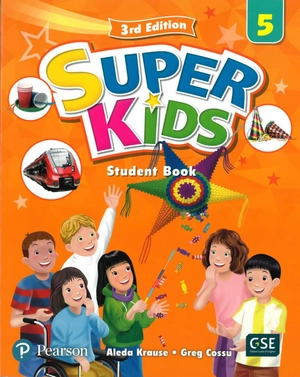 bộ superkids 3rd student book with audio cds and pep access code level 5