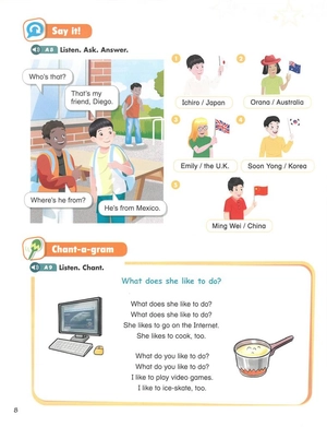 bộ superkids 3rd student book with audio cds and pep access code level 5