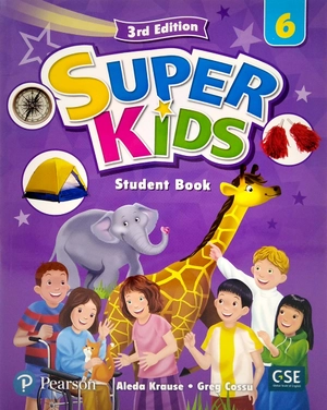 bộ superkids 3rd student book with audio cds and pep access code level 6