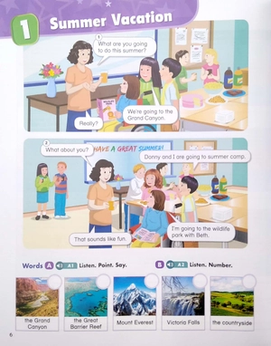 bộ superkids 3rd student book with audio cds and pep access code level 6