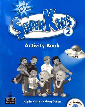 bộ superkids new edition activity book 2 with cd