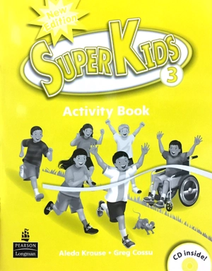bộ superkids new edition activity book 3 with cd
