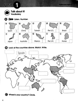 bộ superkids new edition activity book 4 with cd