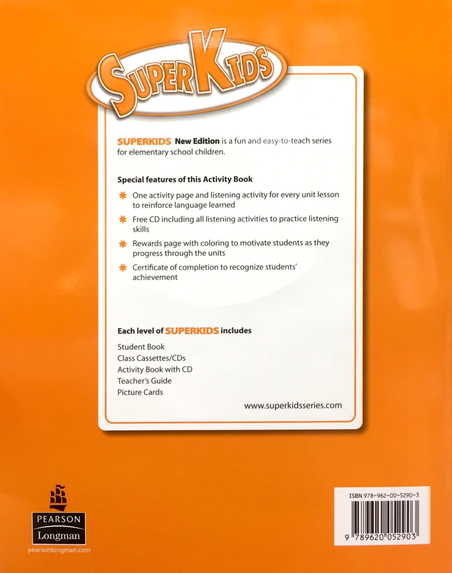 bộ superkids new edition activity book 5 with cd