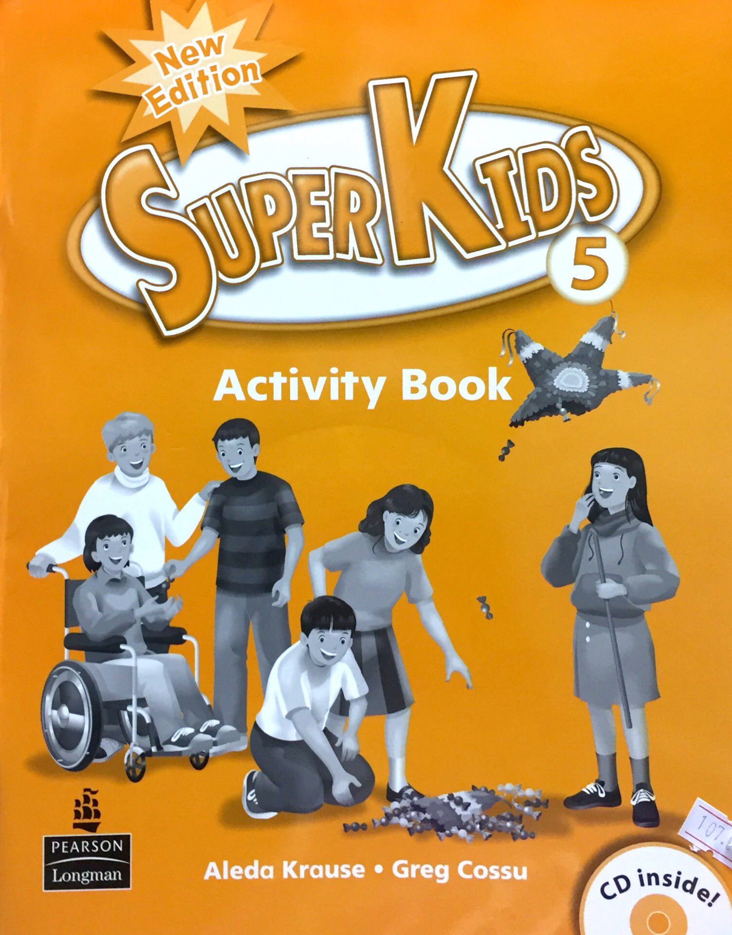 bộ superkids new edition activity book 5 with cd