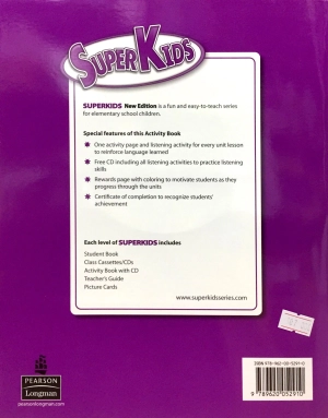 bộ superkids new edition activity book 6 with cd