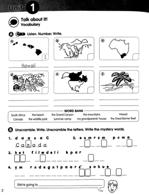 bộ superkids new edition activity book 6 with cd