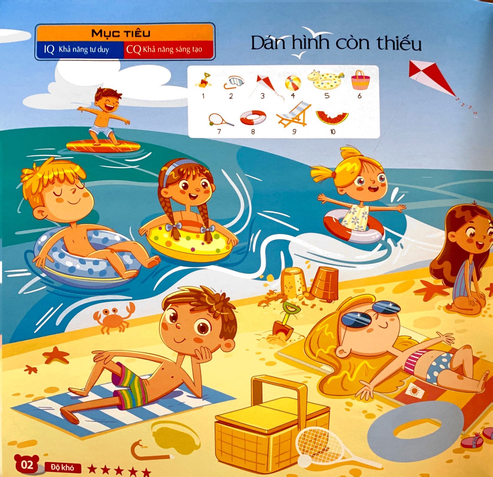 bộ sưu tập 200 sticker - bé làm quen với môn toán (tái bản 2022)