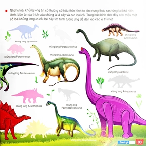 bộ sưu tập 200 sticker - vương quốc khủng long (tái bản 2022)