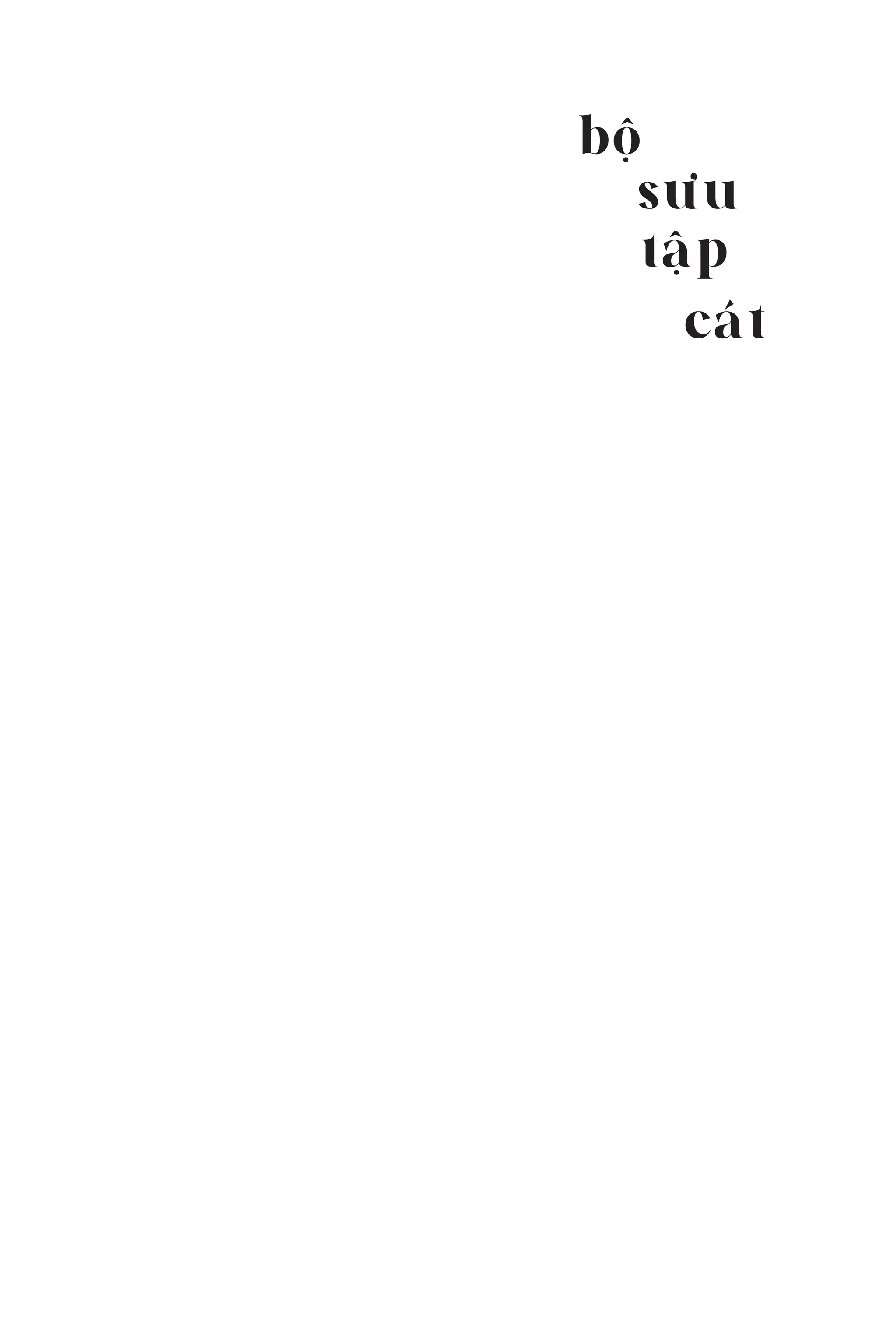 bộ sưu tập cát