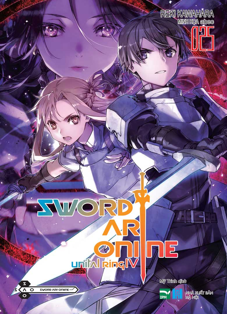 bộ sword art online 25: unital ring iv