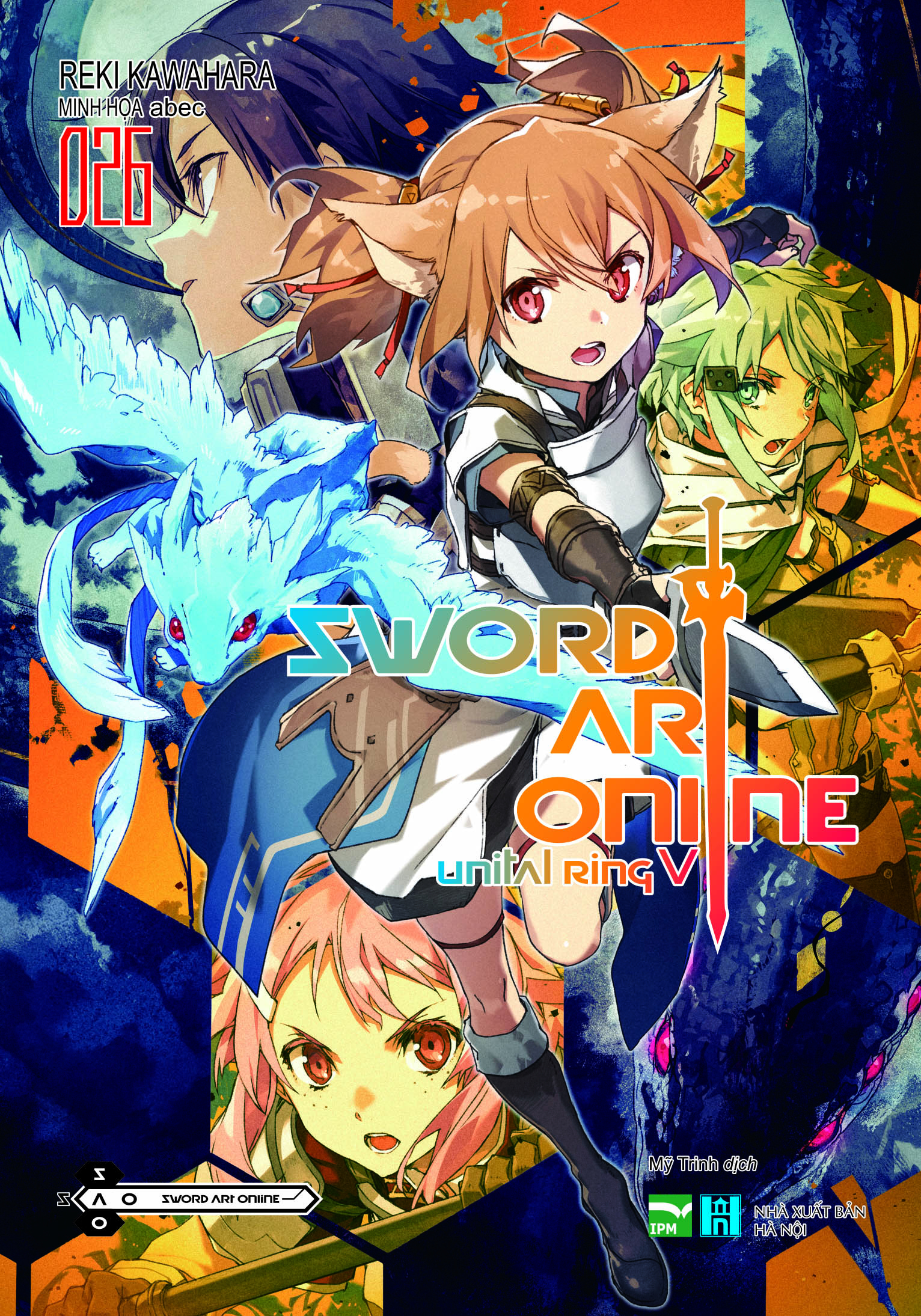 bộ sword art online 26: unital ring v
