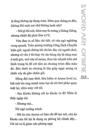 bộ sword art online progressive 007