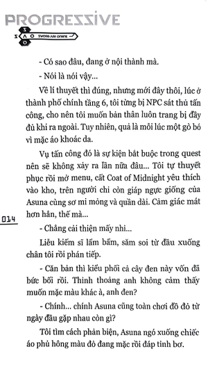 bộ sword art online progressive 007