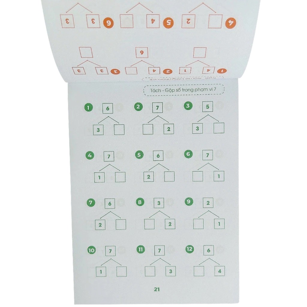 Bo
						
										
										Tach-Gop So Trong Pham Vi 10 - Toan Tu Duy Theo So Do Khoi