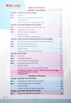 bộ tài liệu dạy - học toán 6 - tập 1 (định hướng phát triển năng lực học sinh)