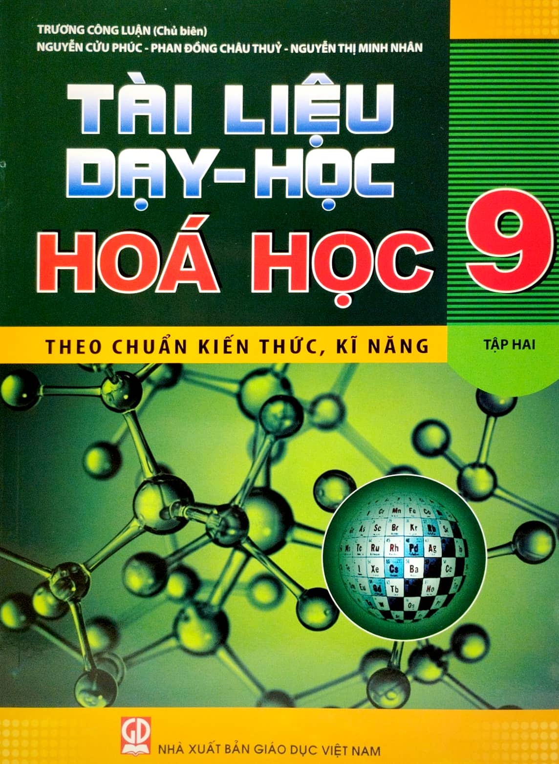 bộ tài liệu dạy và học hóa học 9 - tập 2 (2023)