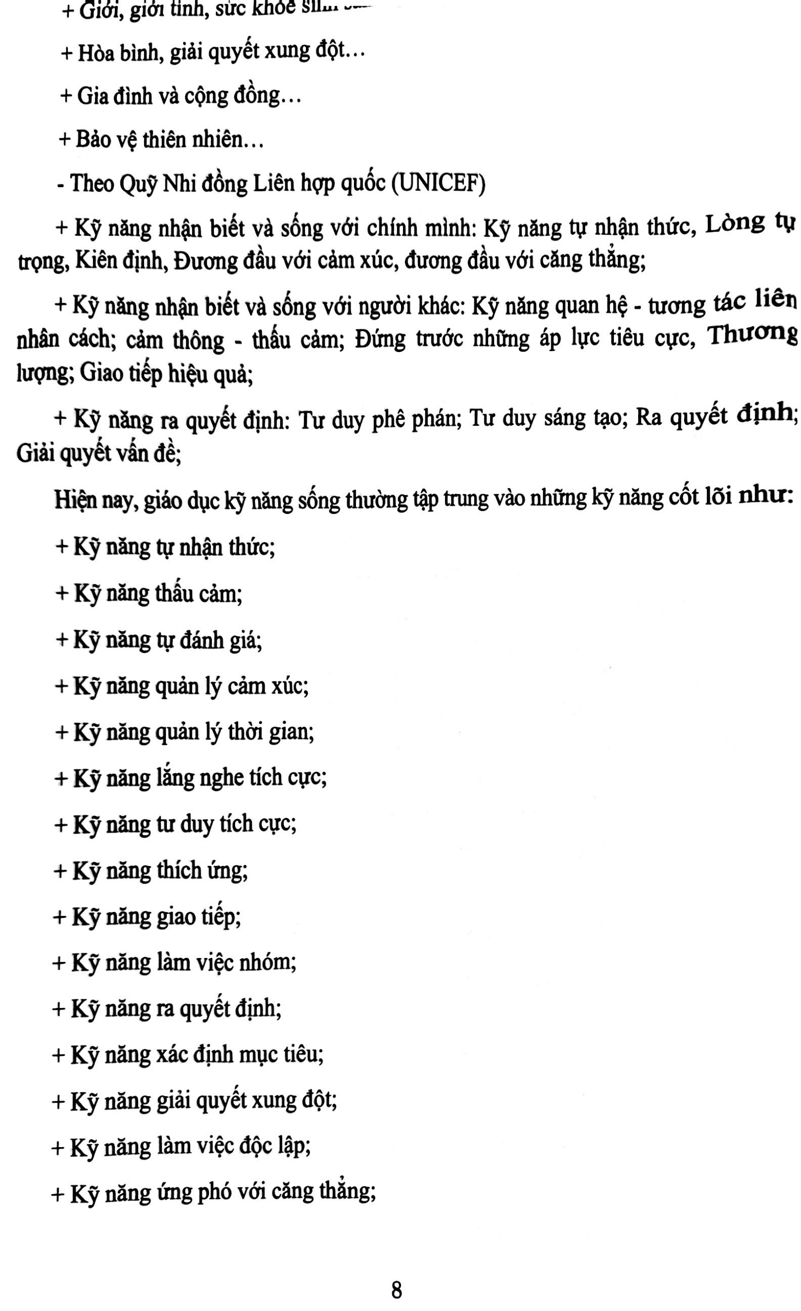 bộ tài liệu giáo dục kỹ năng sống dành học sinh tiểu học