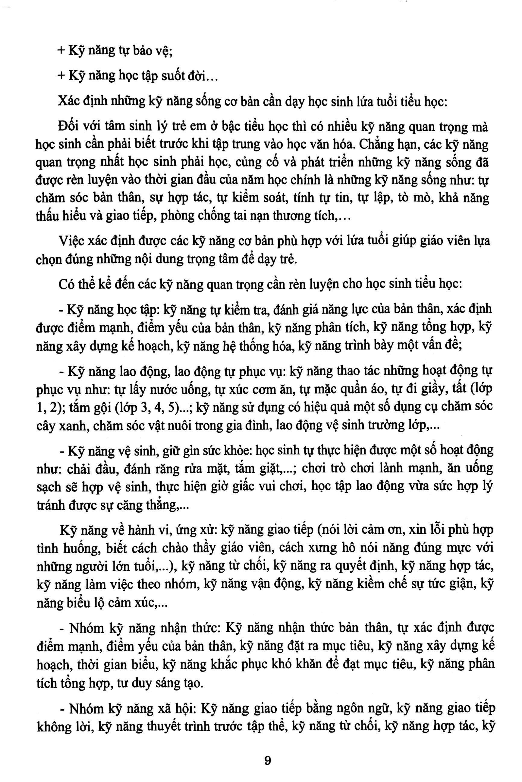 bộ tài liệu giáo dục kỹ năng sống dành học sinh tiểu học