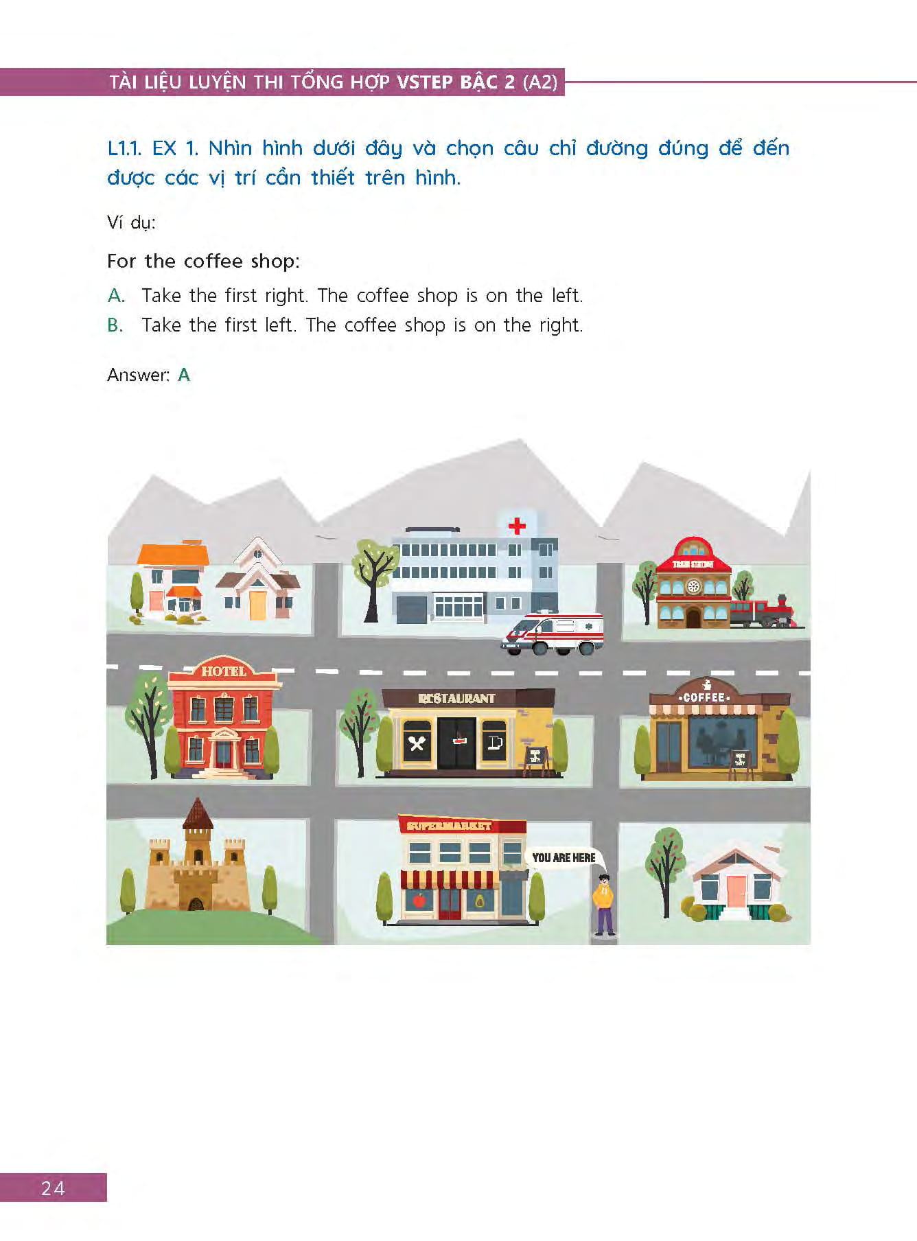 bộ tài liệu luyện thi tổng hợp vstep bậc 2 (a2)