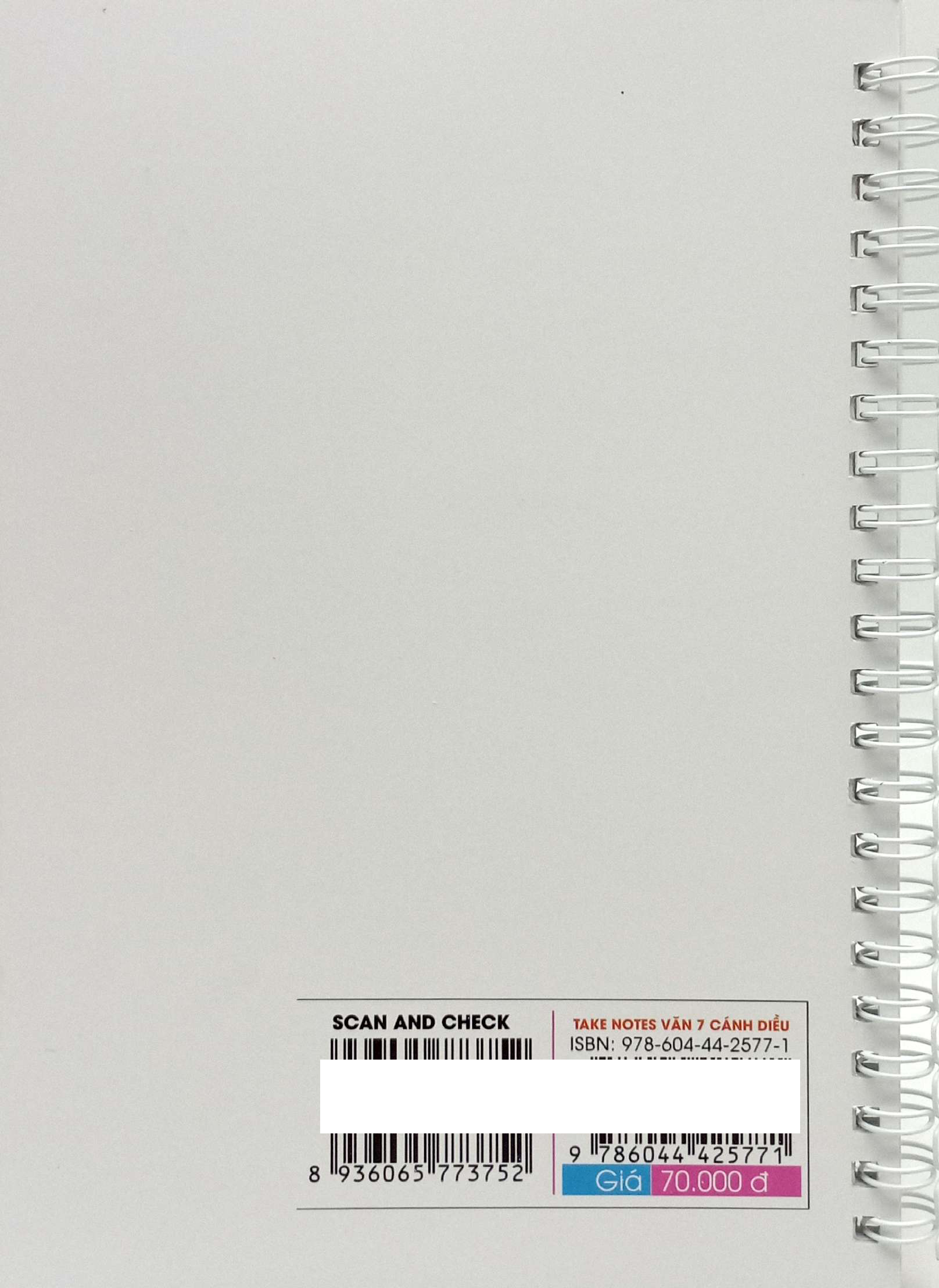 Bo
						
										
										Take Notes Van 7 (Canh Dieu)