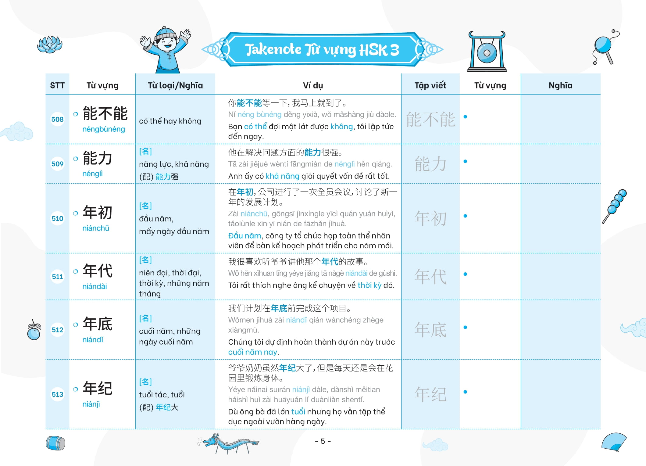 Bo
						
										
										Takenote - Tu Vung HSK Tieng Trung - HSK3 Cung Cap 900 Tu Vung - Tap 2