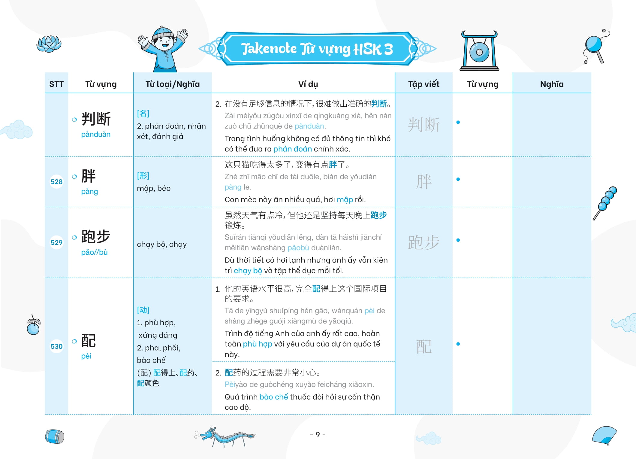 Bo
						
										
										Takenote - Tu Vung HSK Tieng Trung - HSK3 Cung Cap 900 Tu Vung - Tap 2