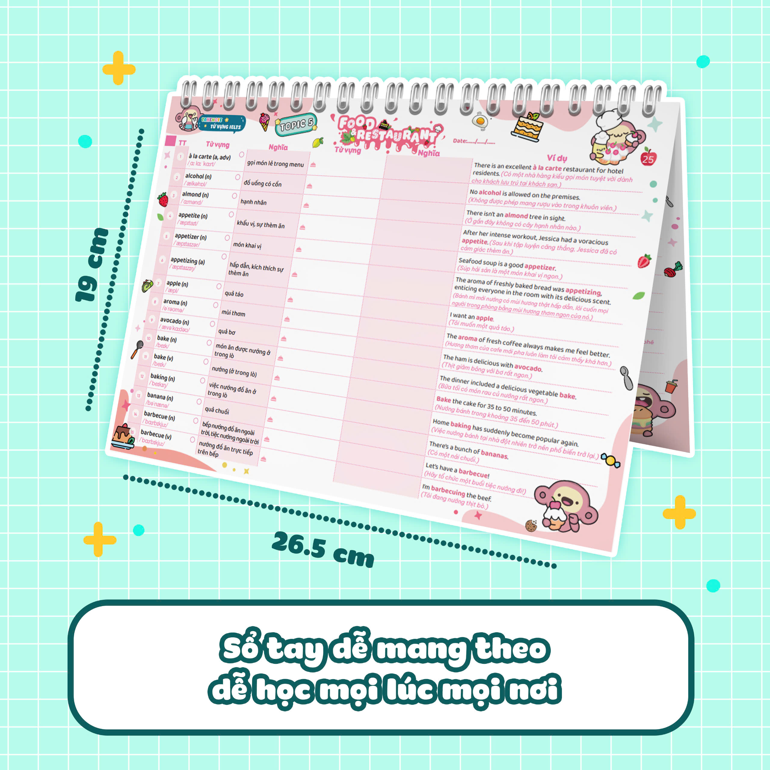 Bo
						
										
										Takenote - Tu Vung IELTS - Cung Cap 3000 Tu Vung Theo Chu De - Band 5.5 - Tap 1