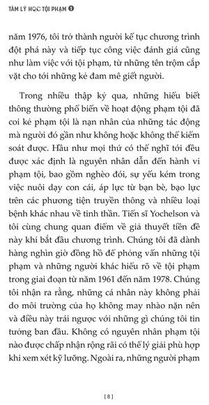 bộ tâm lý học tội phạm - tập 1