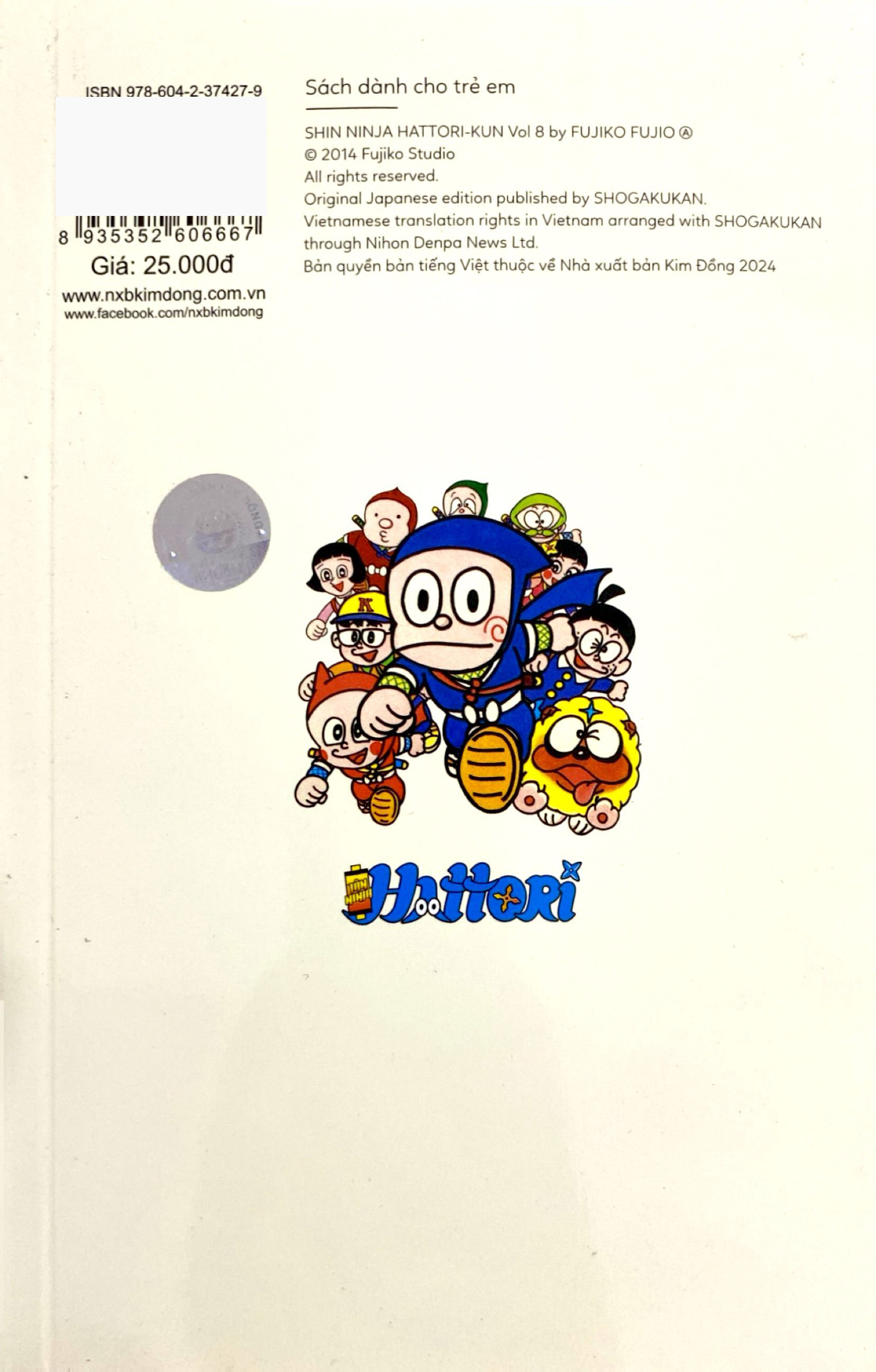 Bo
						
										
										Tan Ninja Hattori - Tap 8