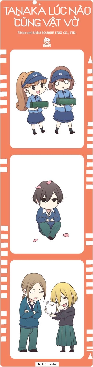 bộ tanaka lúc nào cũng vật vờ - tập 11 - tặng kèm photo strip