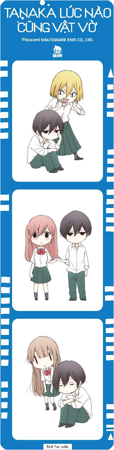 bộ tanaka lúc nào cũng vật vờ - tập 12 - tặng kèm photo strip