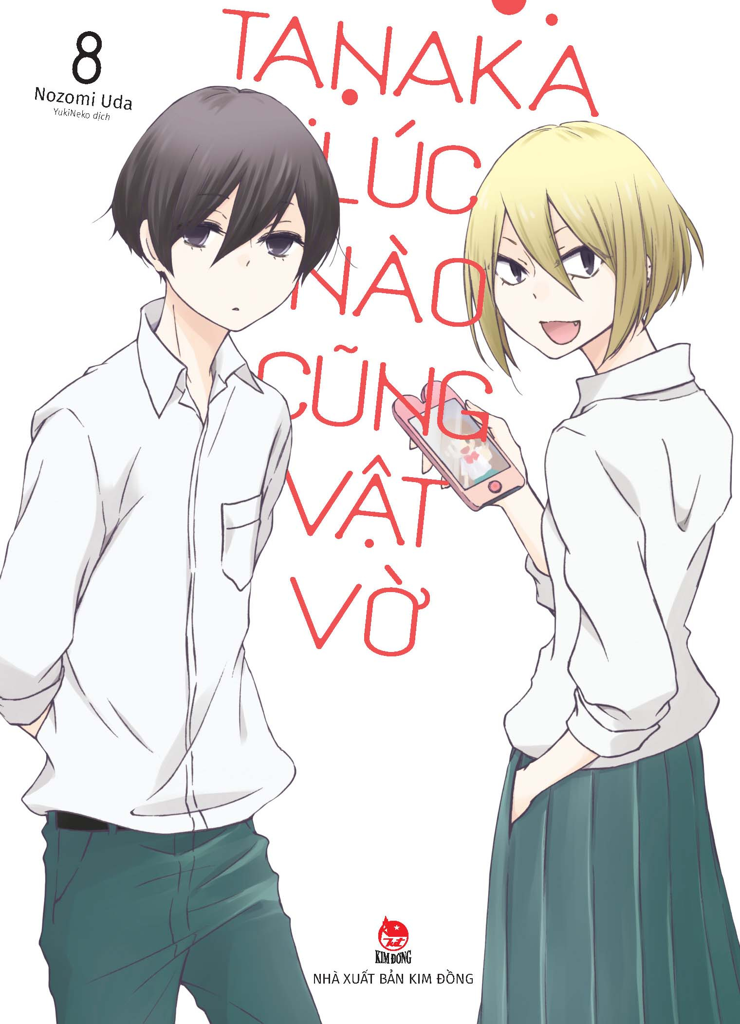 bộ tanaka lúc nào cũng vật vờ - tập 8 - tặng kèm photo strip