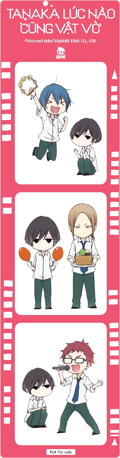 bộ tanaka lúc nào cũng vật vờ - tập 8 - tặng kèm photo strip