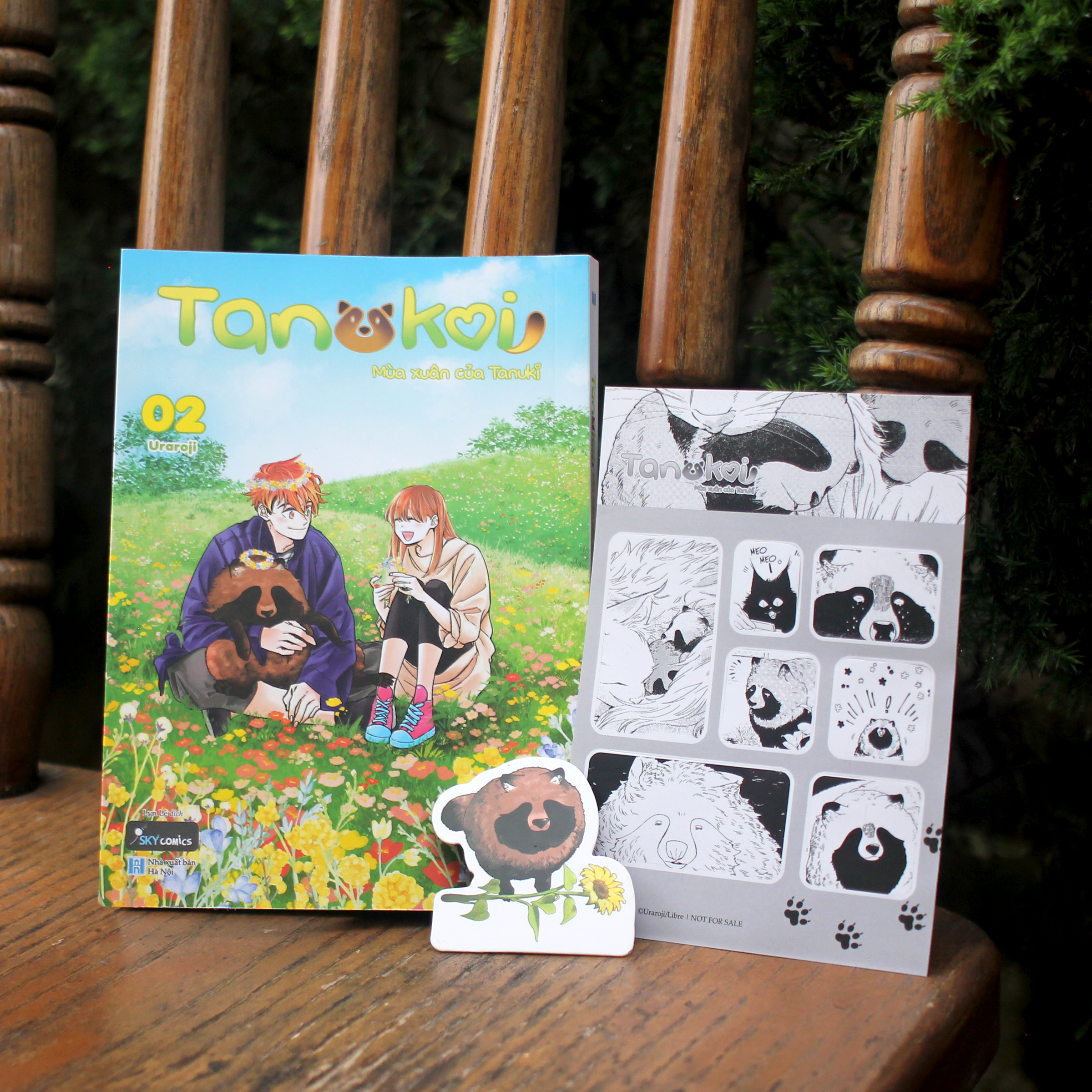 Bo
						
										
										Tanukoi - Mua Xuan Cua Tanuki - Tap 2 - Tang Kem Bookmark Boi Cung + Sticker