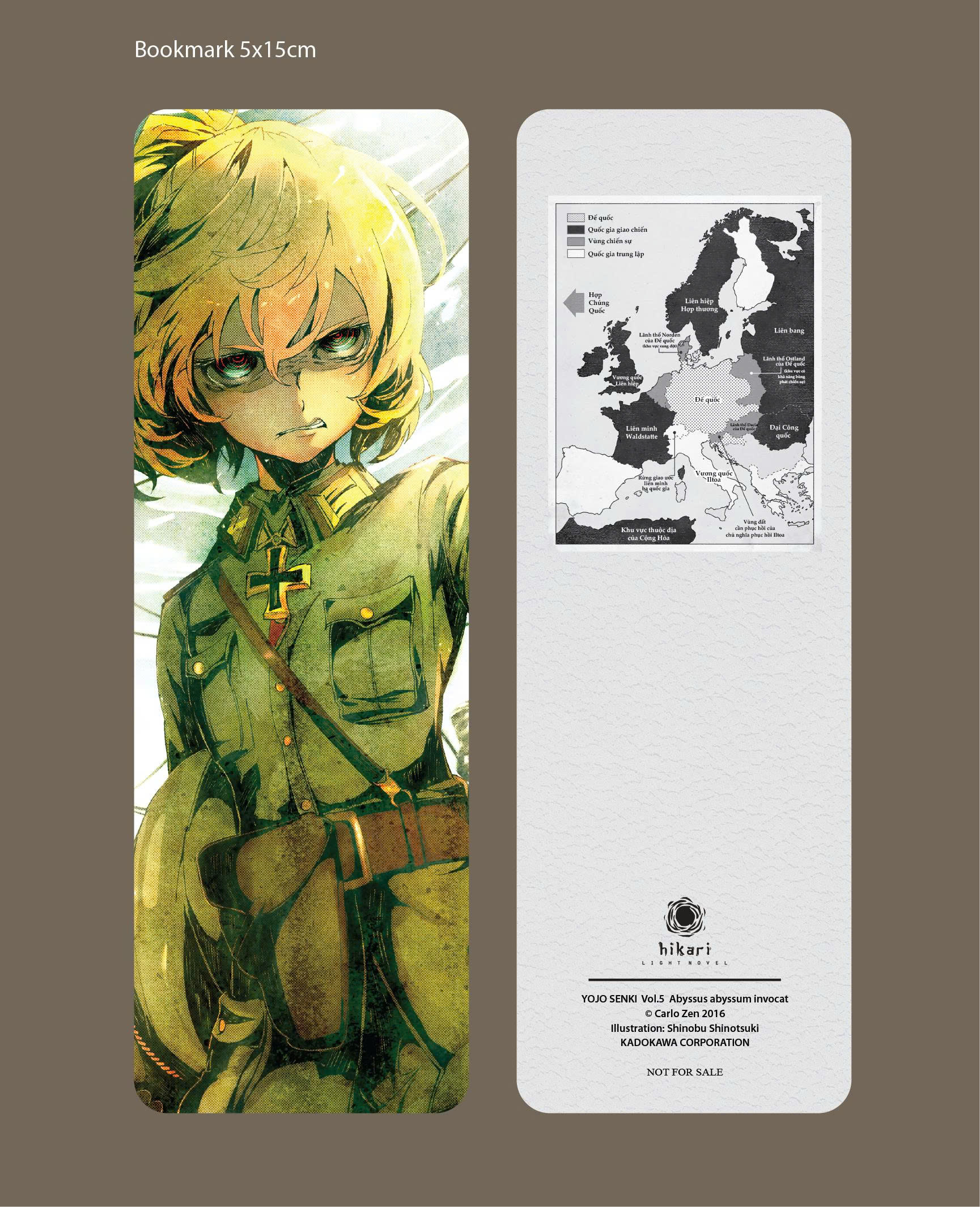 Bo
						
										
										Tanya Chien Ky - Tap 5 - Abyssus Abyssum Invocate - Tang Kem Bookmark + Moc Khoa CD