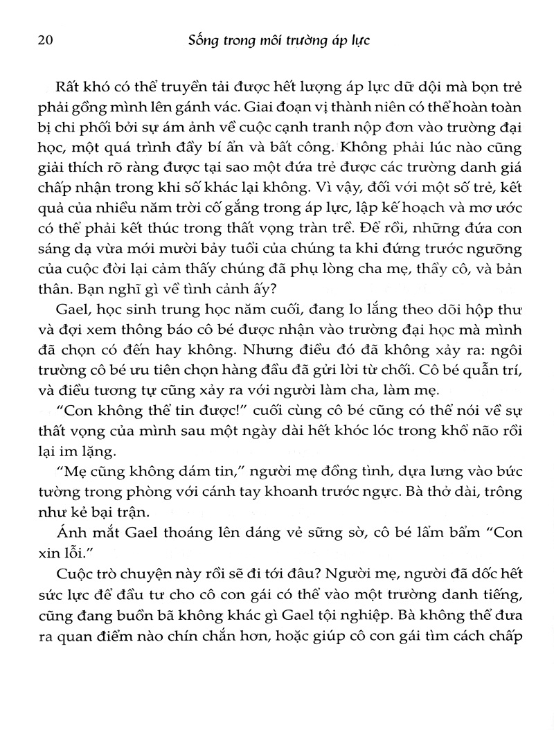 bộ tạo lập môi trường sống định hình nhân cách vị thành niên - tập 1