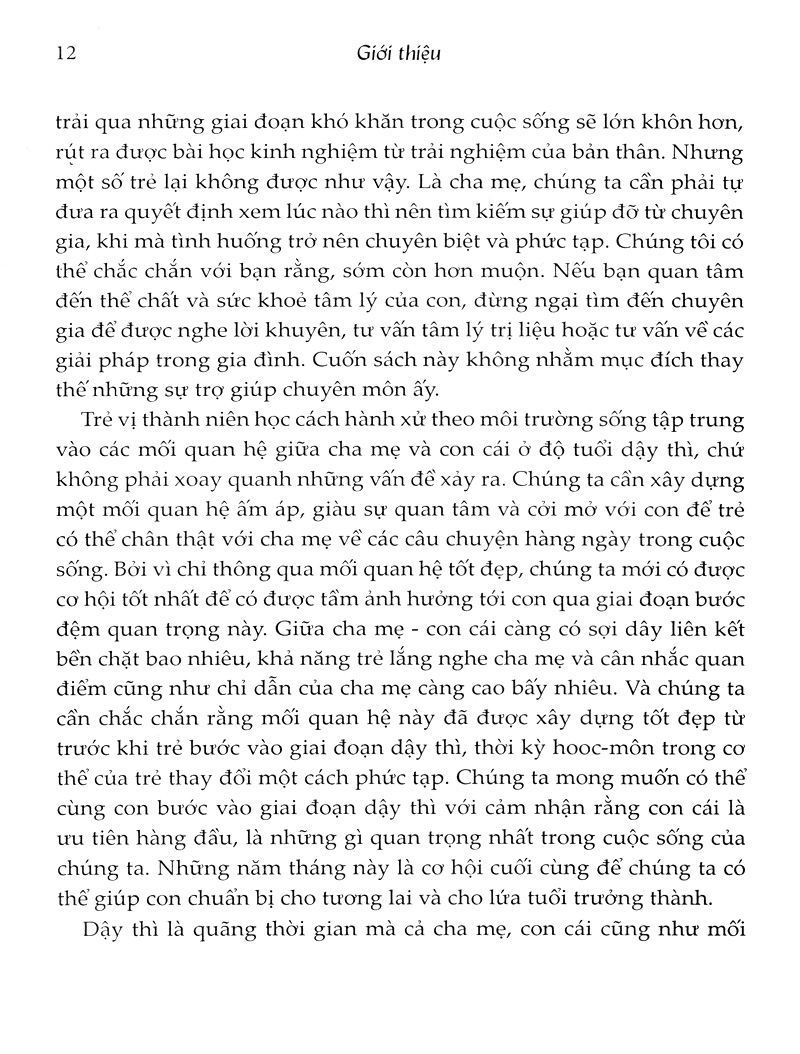 bộ tạo lập môi trường sống định hình nhân cách vị thành niên - tập 1