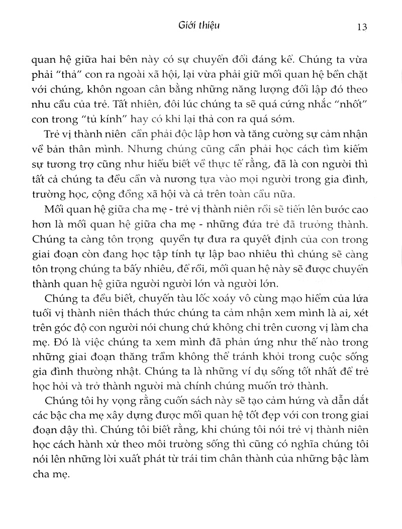 bộ tạo lập môi trường sống định hình nhân cách vị thành niên - tập 1