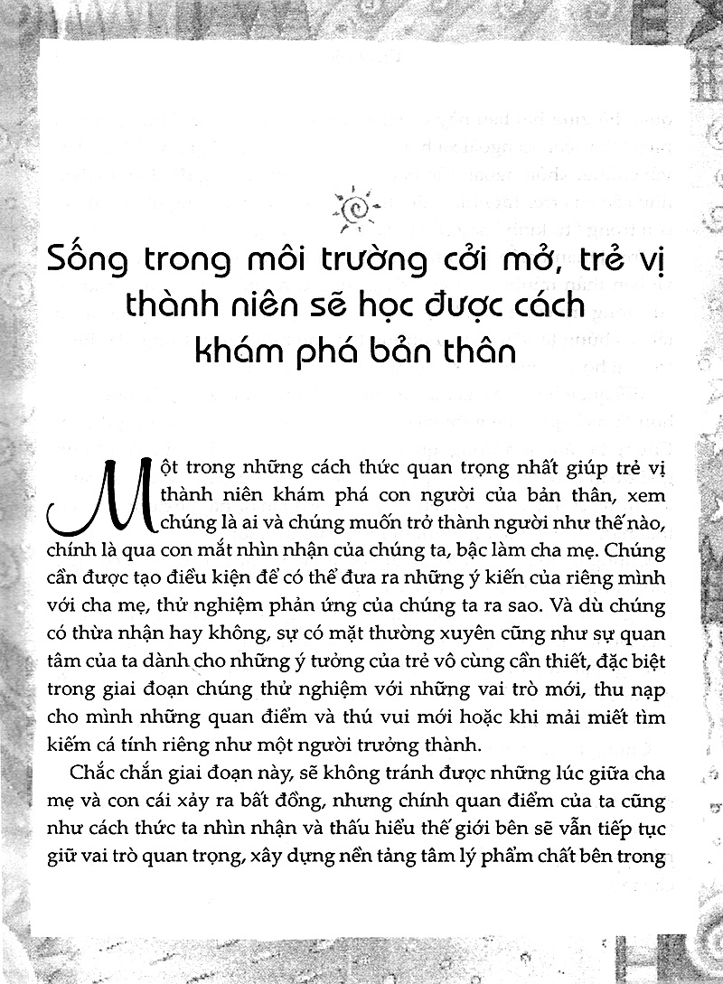 bộ tạo lập môi trường sống định hình nhân cách vị thành niên - tập 2