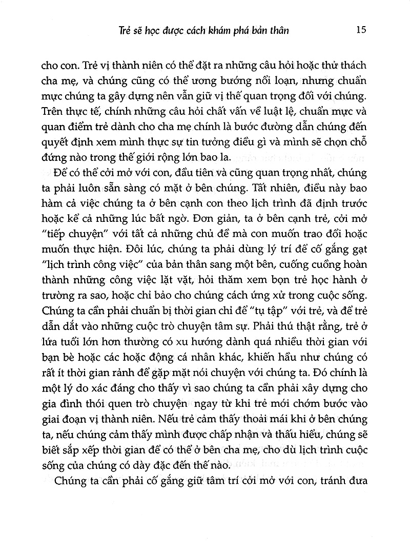 bộ tạo lập môi trường sống định hình nhân cách vị thành niên - tập 2