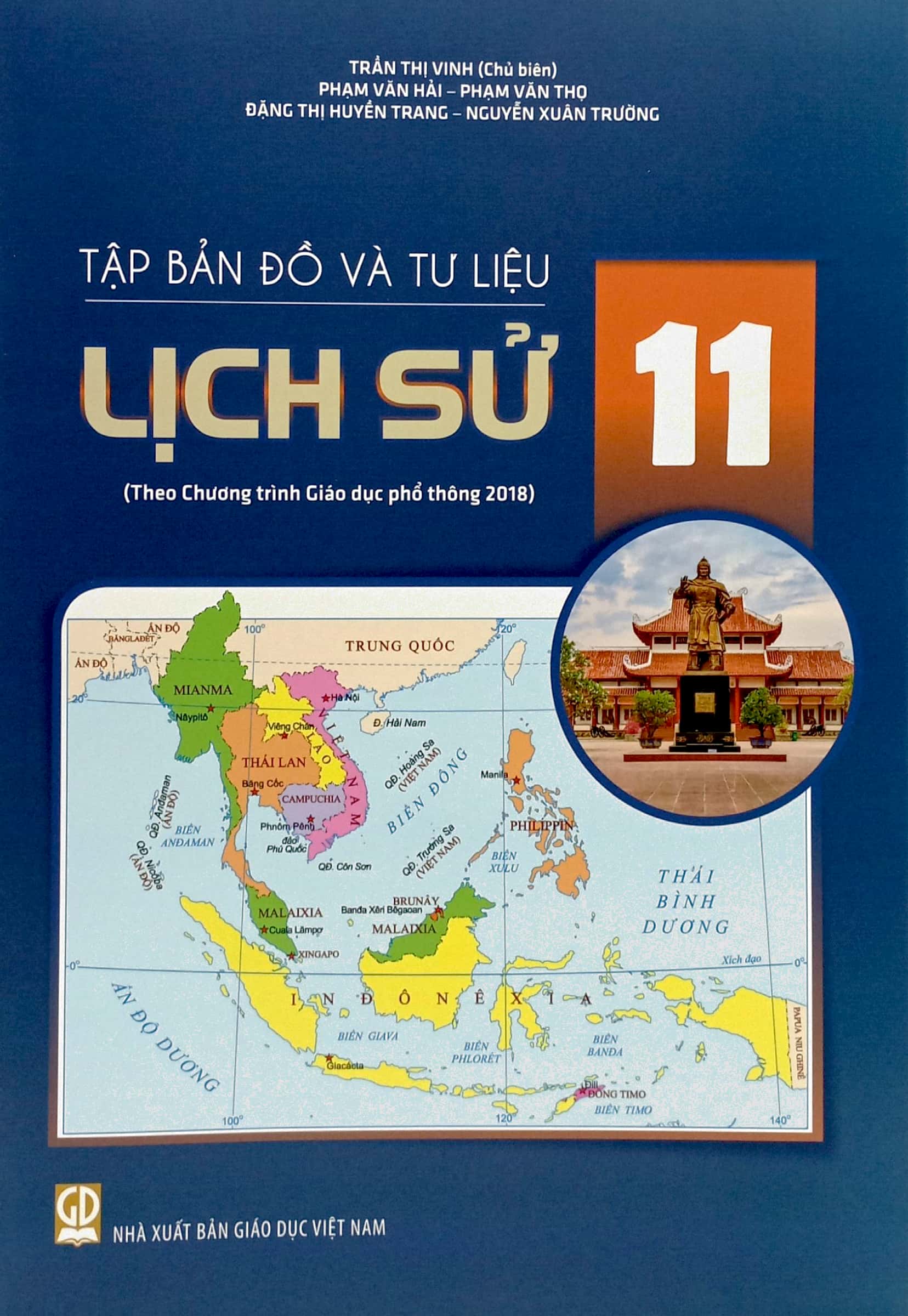 bộ tập bản đồ và tư liệu lịch sử 11 (theo chương trình giáo dục phổ thông 2018) (chuẩn)