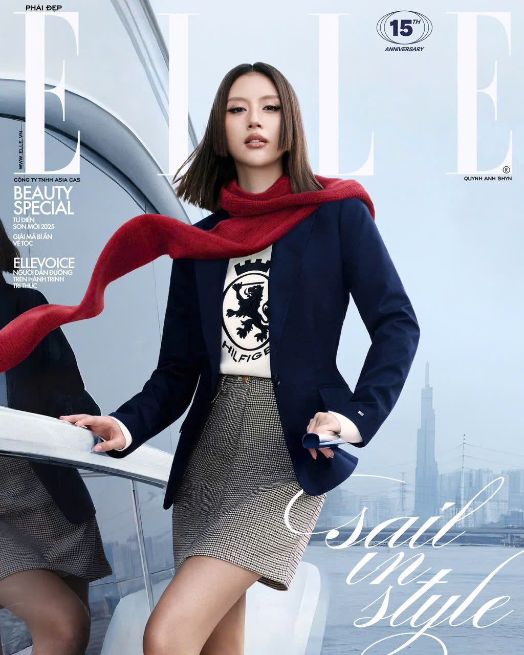 Bo
						
										
										Tap Chi Phai Dep Elle Thang 10/2025 - Sail In Style - Bia Quynh Anh Shyn