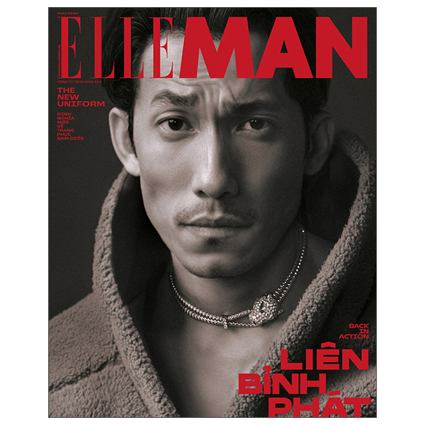 Bo
						
										
										Tap Chi Phai Manh Elle Man Thang 4/2025 - The New Uniform - Bia 4 - Lien Binh Phat