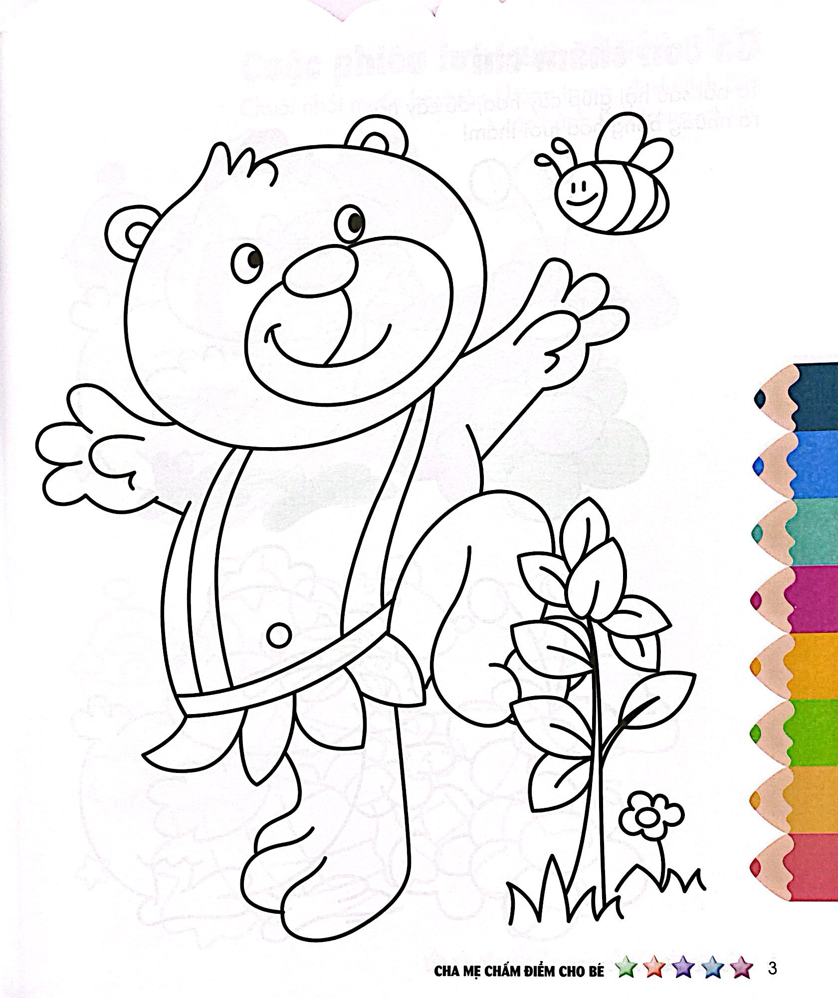 Bo
						
										
										Tap Sach To Mau Dau Tien Cua Be - Cuoc Song Muon Mau - To Mau Va Dan Hinh - Tap 3